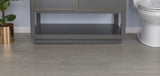 Lucida USA Gluecore Satinstone Gray 22-mil x 12-in W x 24-in L Waterproof Glue Down Luxury Vinyl Plank Flooring (36-sq ft/ Carton)