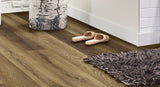 Armstrong Flooring Sample – Assurity Mist Brown Waterproof Wood-Look Interlocking or Glue-Down Luxury Vinyl Plank, 7-in W, 20-mil Wear Layer