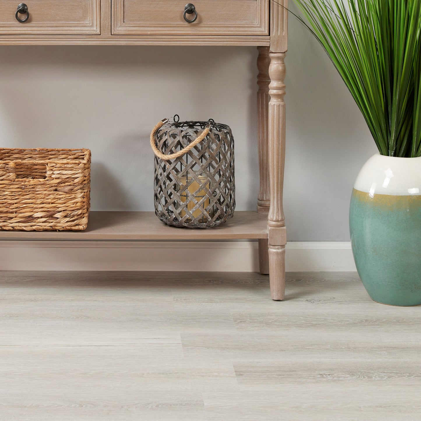 Lucida USA Trucore Greywolf 7-3/32-in W x 4-4/5-mm T Waterproof Interlocking Luxury Vinyl Plank Flooring (24.5-sq ft Carton)