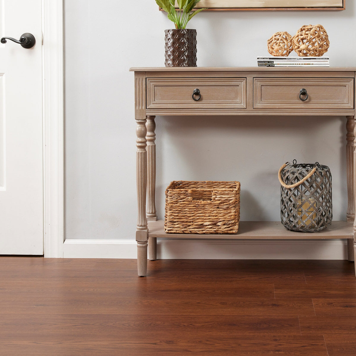 Lucida USA MaxCore Pro Ponytail Brown 20-mil x 7-3/32-in W x 48-in L Waterproof Interlocking Luxury Vinyl Plank Flooring (24.5-sq ft/ Carton)