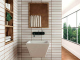 Bedrosians Makoto Shoji White 2-in x 10-in Matte Ceramic Subway Floor and Wall Tile (5.38-sq. ft/ Carton)