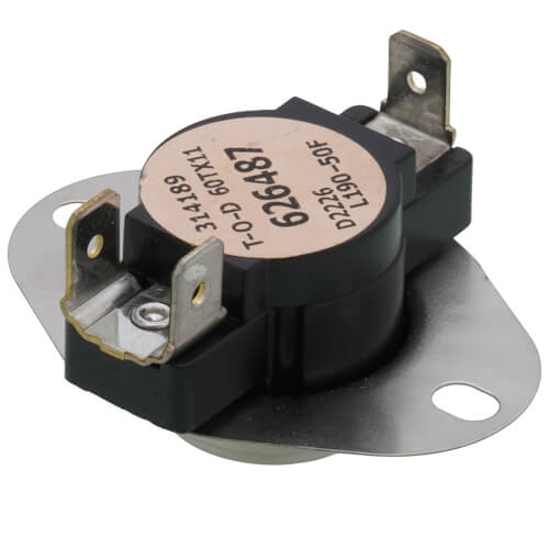 Nordyne 626487R limit switch - front view (Product Type: Limit Switch)