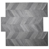 Lucida USA (Sample) DecoCore Charcoal Gray Wood Look 22-mil Waterproof Interlocking Luxury Vinyl Plank
