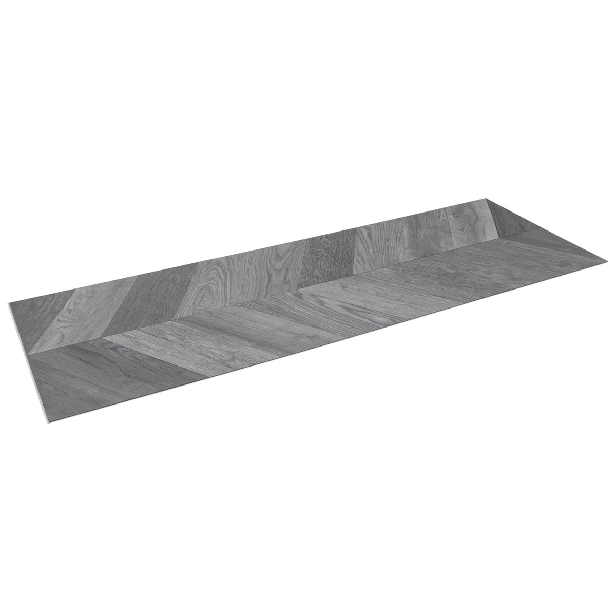 Lucida USA (Sample) DecoCore Charcoal Gray Wood Look 22-mil Waterproof Interlocking Luxury Vinyl Plank