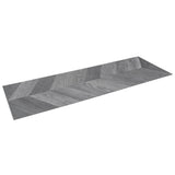 Lucida USA (Sample) DecoCore Charcoal Gray Wood Look 22-mil Waterproof Interlocking Luxury Vinyl Plank