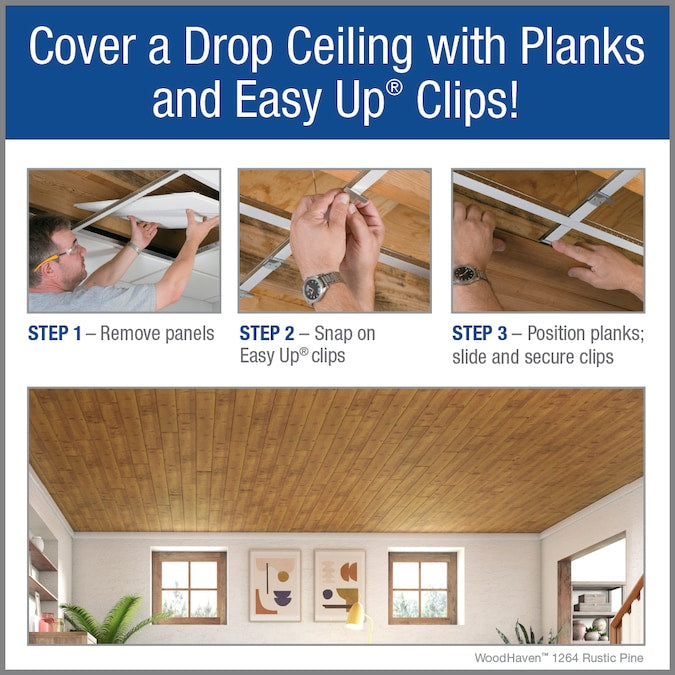 Armstrong Ceilings Easy Up 135-pack 1.37-in Clip
