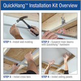 Armstrong Ceilings 6-in QuickHang 6-pack 6-in Hardware Kit