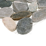 Delfino Stone Paradise Blend 12-in x 12-in Honed Natural Stone Pebble Floor and Wall Tile (0.95-sq. ft/ Piece)