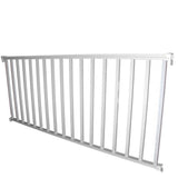 Wolf Handrail 6-ft x 36-in White Aluminum Deck Rail Kit