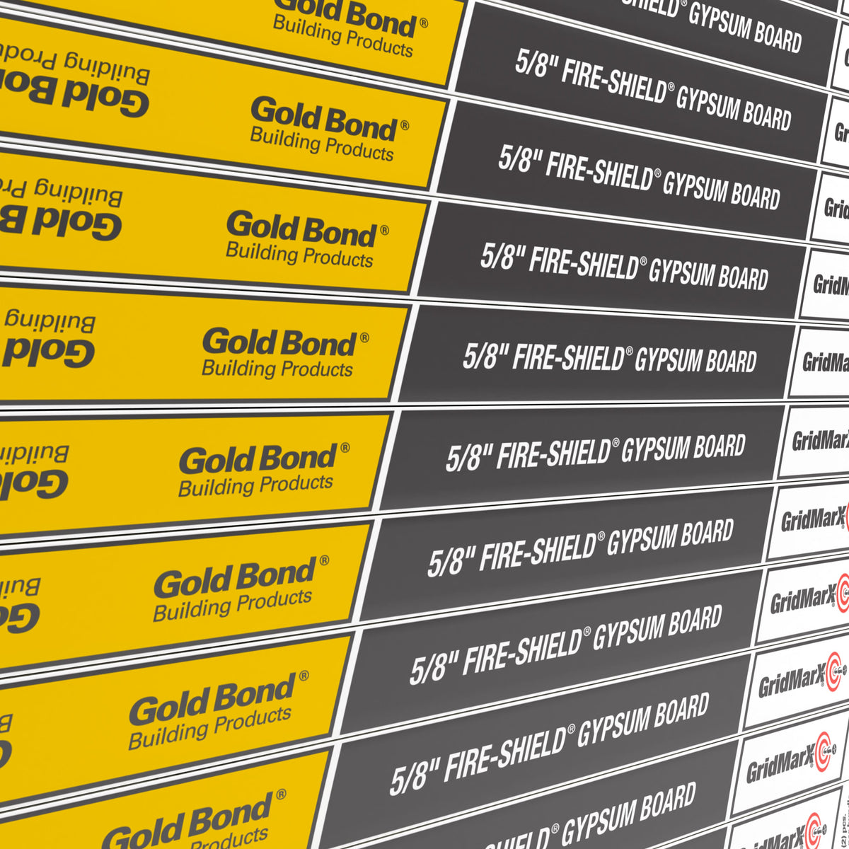 Gold Bond 5/8-in x 4-ft x 12-ft Fire-Shield Fire Resistant Type X Drywall Panel