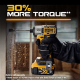 DEWALT 20-Volt MAX XR Brushless Variable Speed Cordless Impact Driver, 1/4-in, Tool-Only