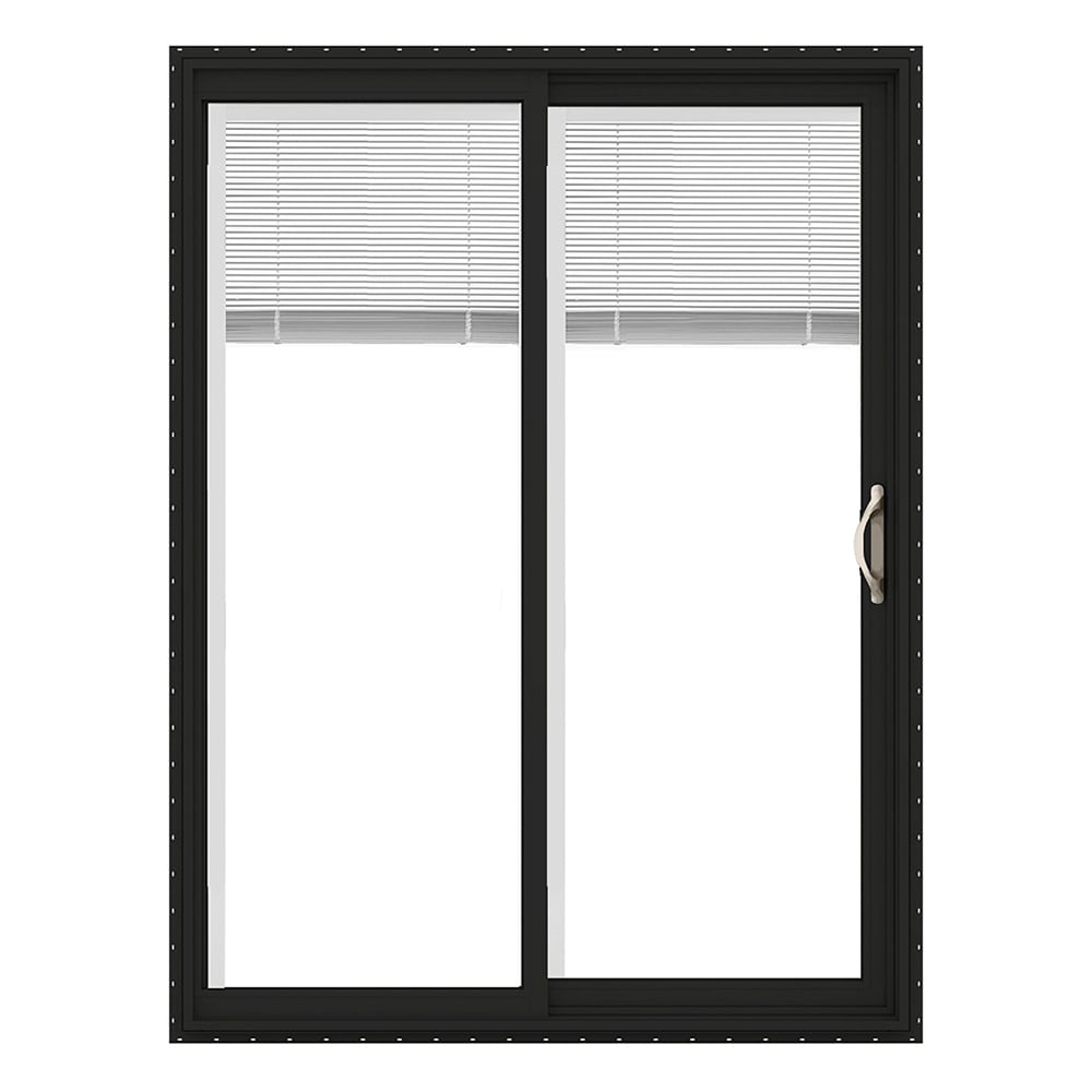 JELD-WEN 72-in x 80-in Vinyl Sliding, Right-hand sliding – primary product view