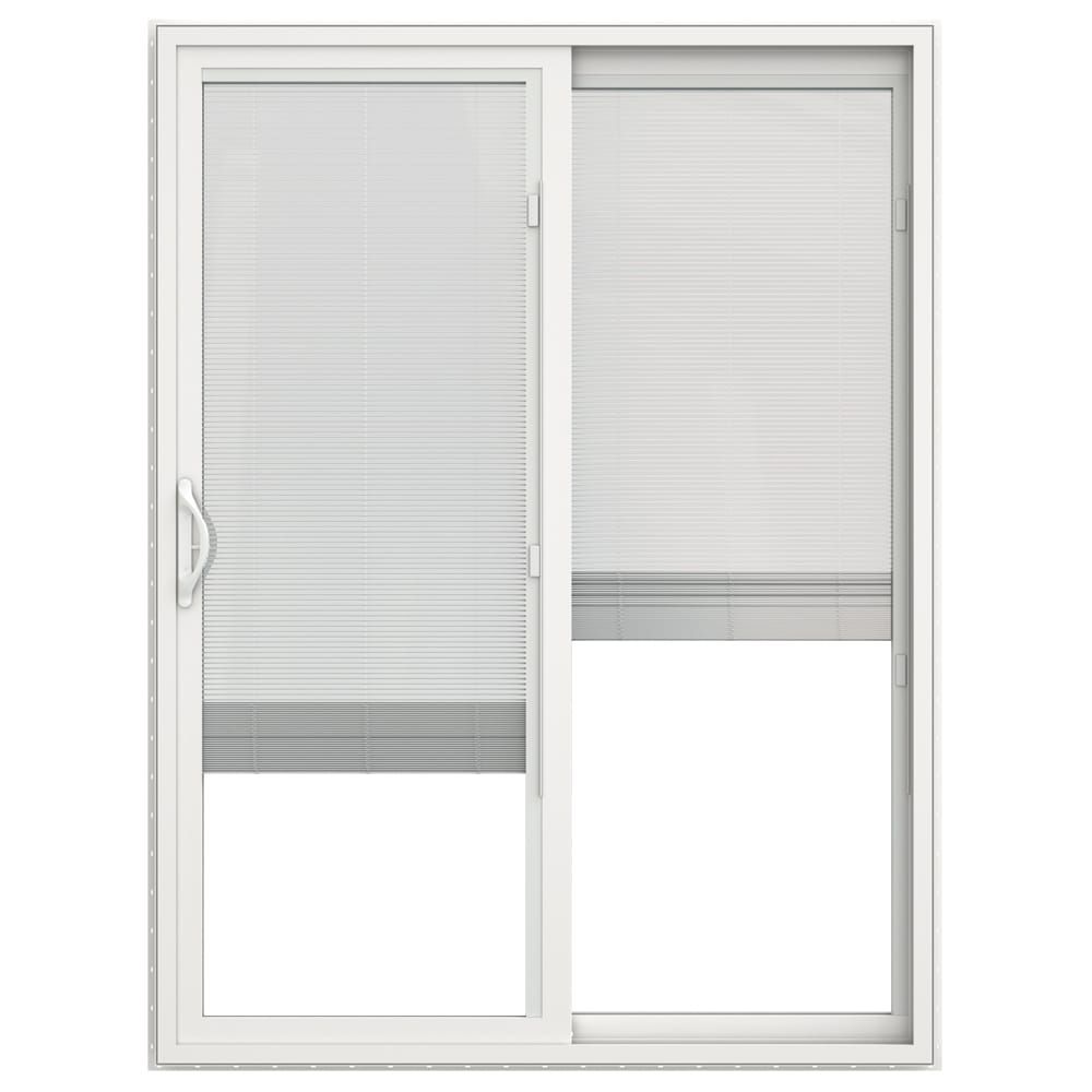 JELD-WEN 72-in x 80-in Vinyl Sliding, Right-hand sliding – product-only view