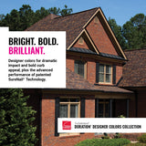 Owens Corning TruDefinition Duration Designer Architectural Roof Shingles, Black Sable, 32.8-sq ft per Bundle