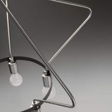 Progress Lighting Hangar 5-Light Brushed Nickel Industrial Chandelier