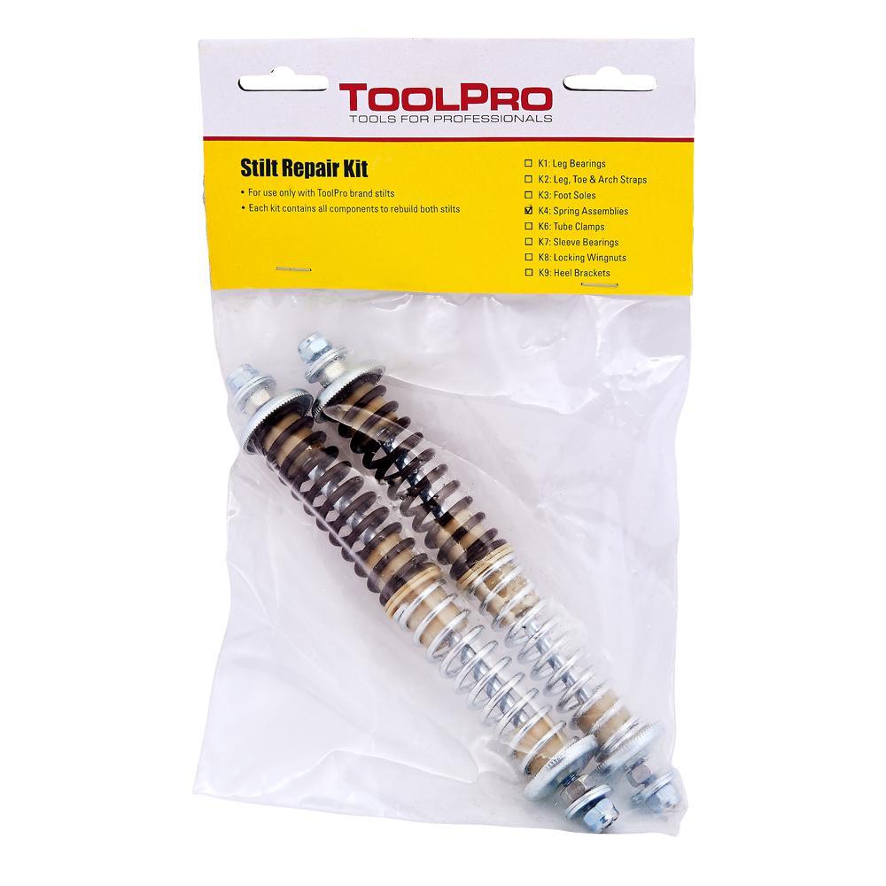 Replacement Spring Assemblies Kit for Adjustable Drywall Stilts - Super Arbor