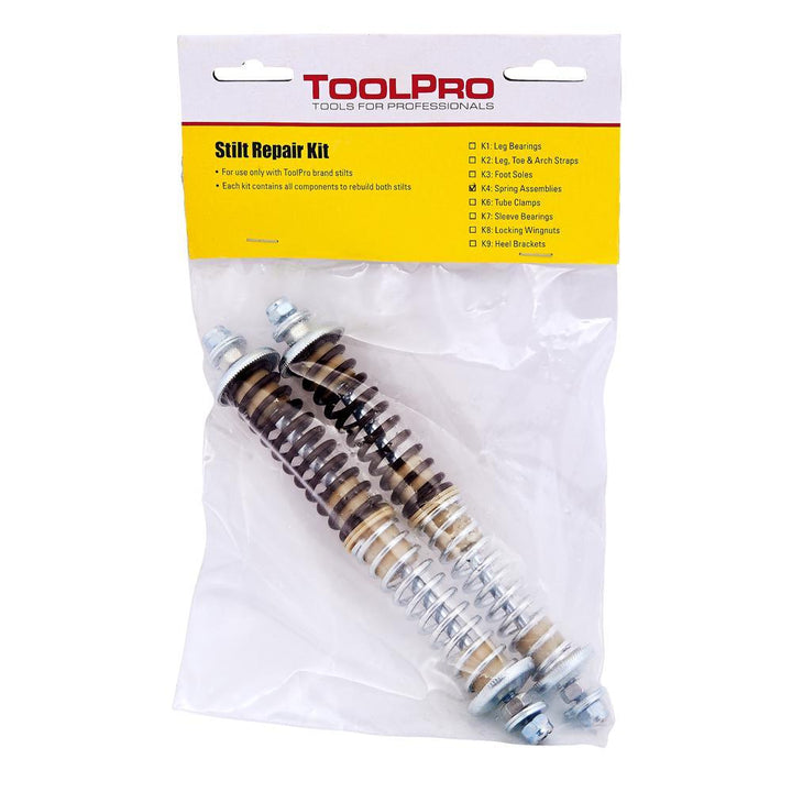 Replacement Spring Assemblies Kit for Adjustable Drywall Stilts - Super Arbor