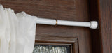 Project Source 2-Pack 8-in to 11-in White Steel Tension Curtain Rod