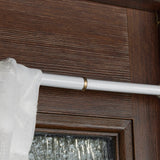 Project Source 2-Pack 8-in to 11-in White Steel Tension Curtain Rod