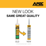 APOC AP-1 10.1-oz Waterproof Roof Sealant – Gray, Low-VOC Construction Sealant & Adhesive