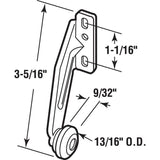 13/16 in., Right Hand Drawer Track Roller