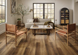 STAINMASTER PetProtect Wendover Brown Oak 7-mm x 7-in W x 48-in L Waterproof Interlocking Luxury Vinyl Plank Flooring (19.22-sq ft/case)