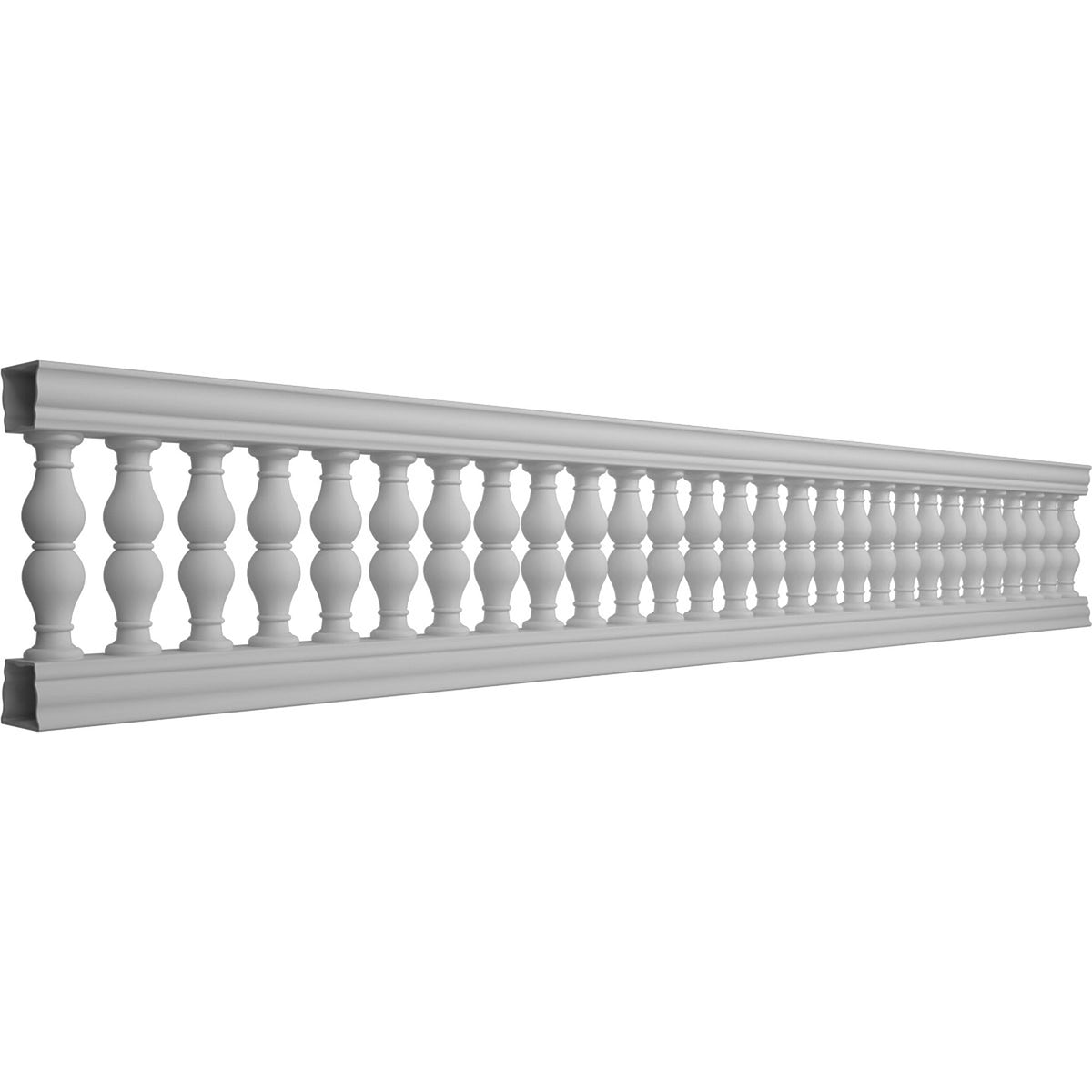 Ekena Millwork FiberThane Avalon Fiberglass Deck Rail Kit