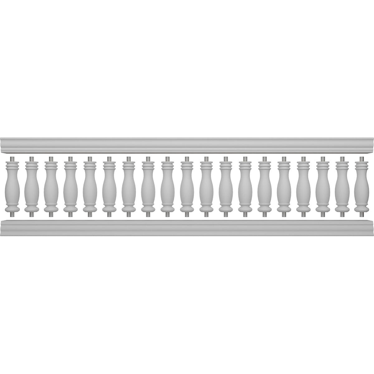 Ekena Millwork FiberThane Embassy Fiberglass Deck Rail Kit
