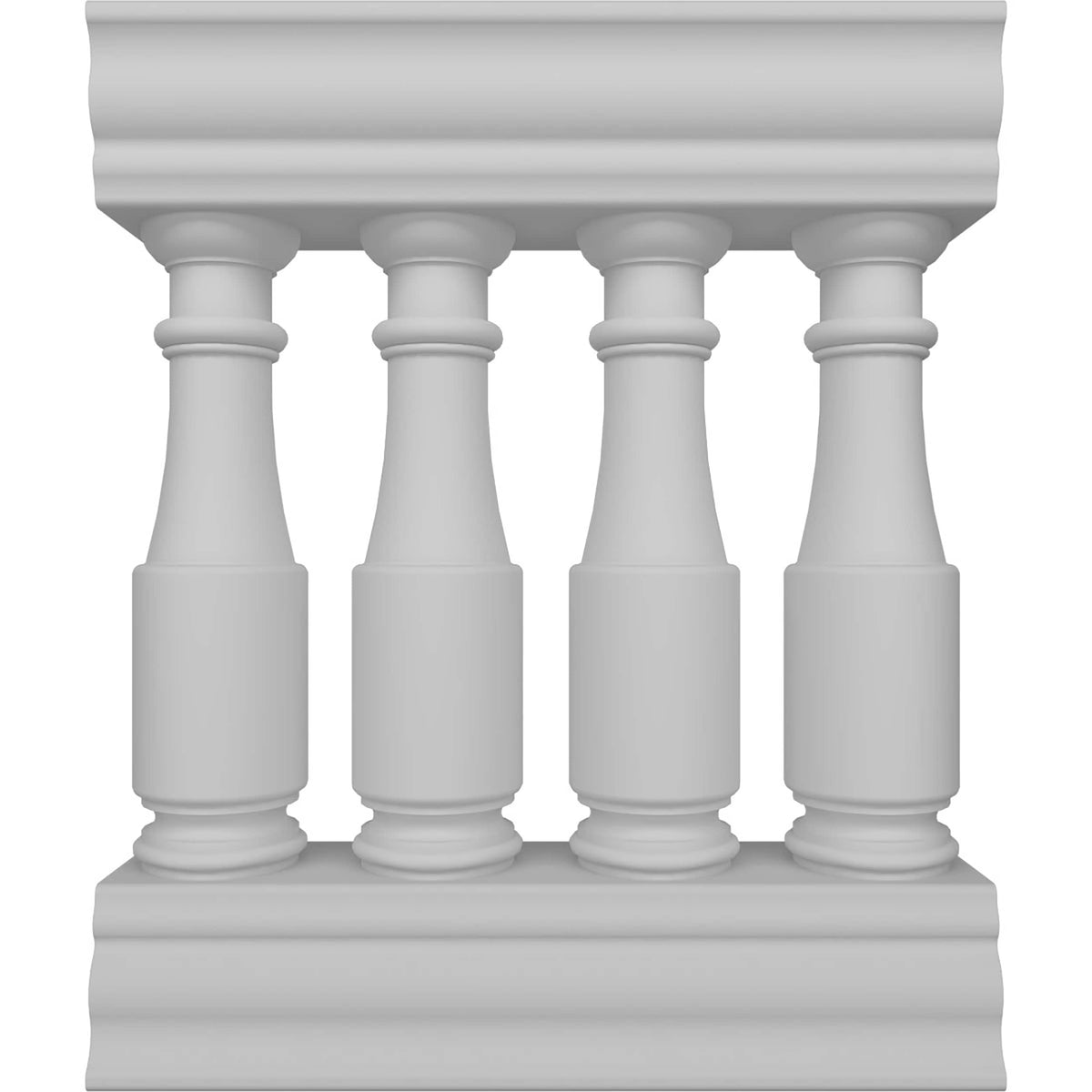 Ekena Millwork FiberThane Hamilton Fiberglass Deck Rail Kit