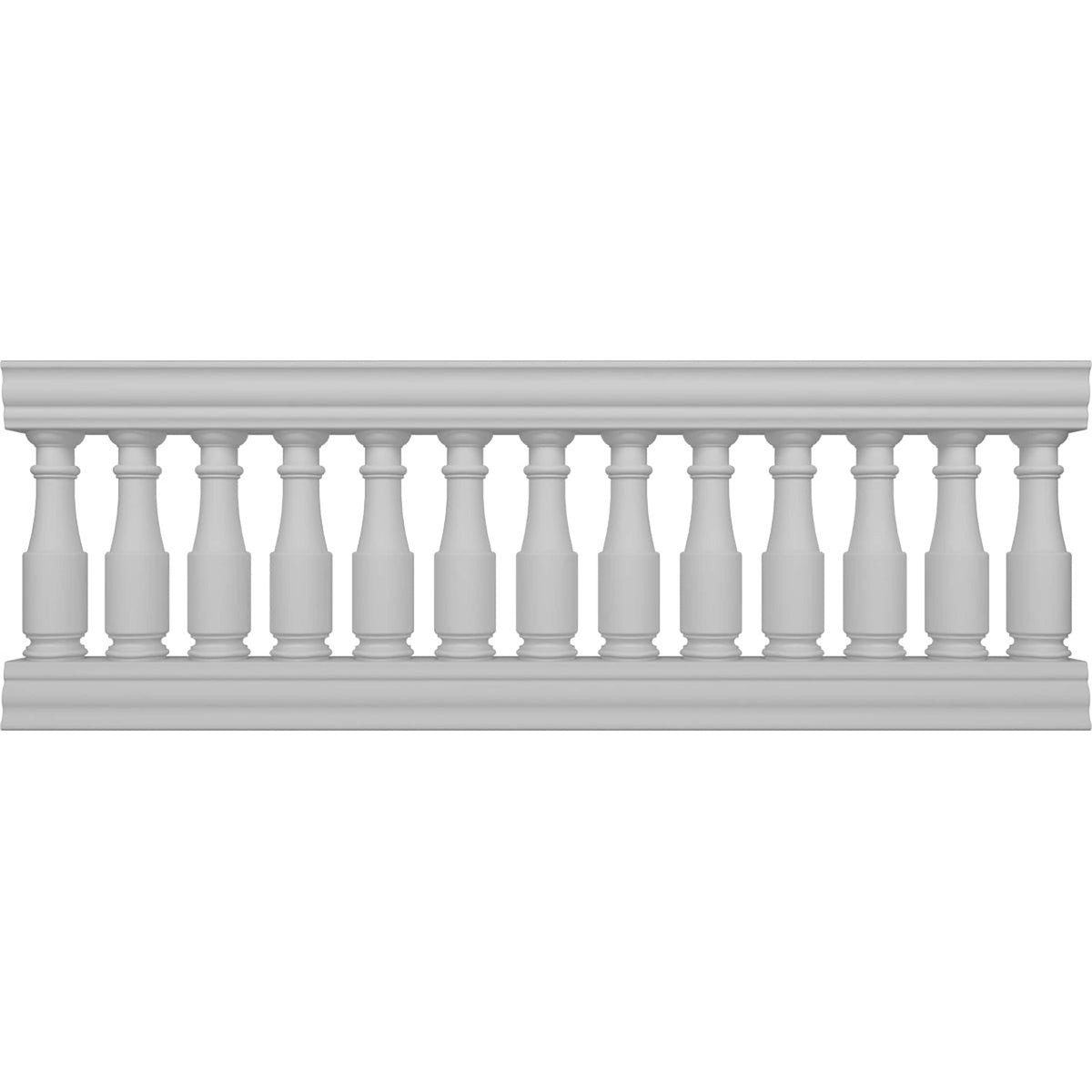 Ekena Millwork FiberThane Hamilton Fiberglass Deck Rail Kit