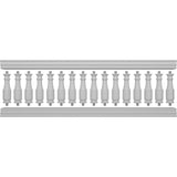 Ekena Millwork FiberThane Hamilton Fiberglass Deck Rail Kit
