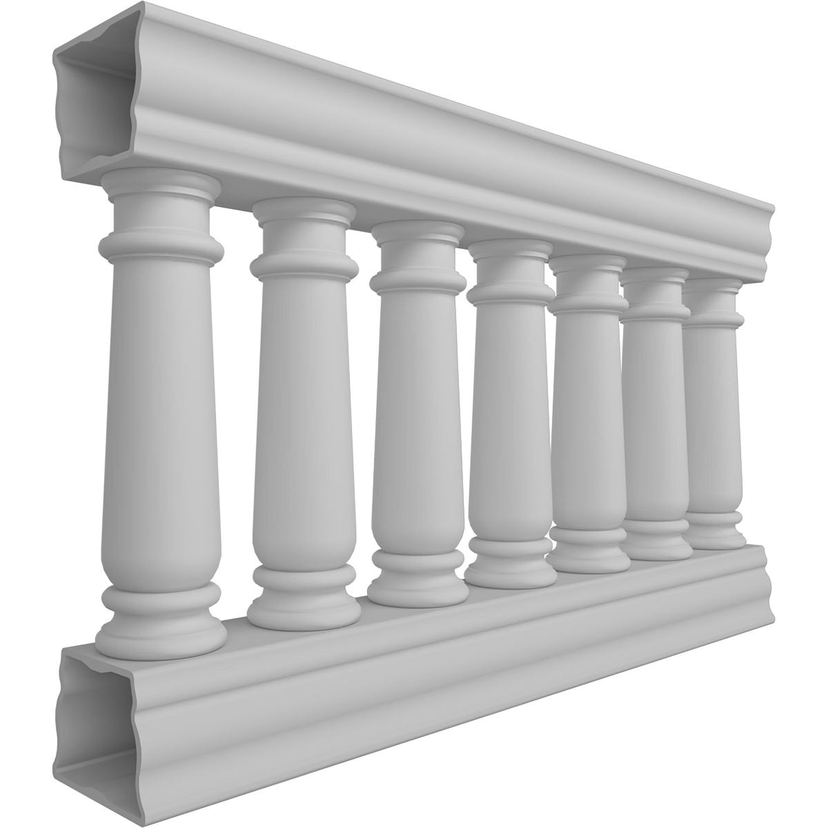 Ekena Millwork FiberThane Wellington Fiberglass Deck Rail Kit