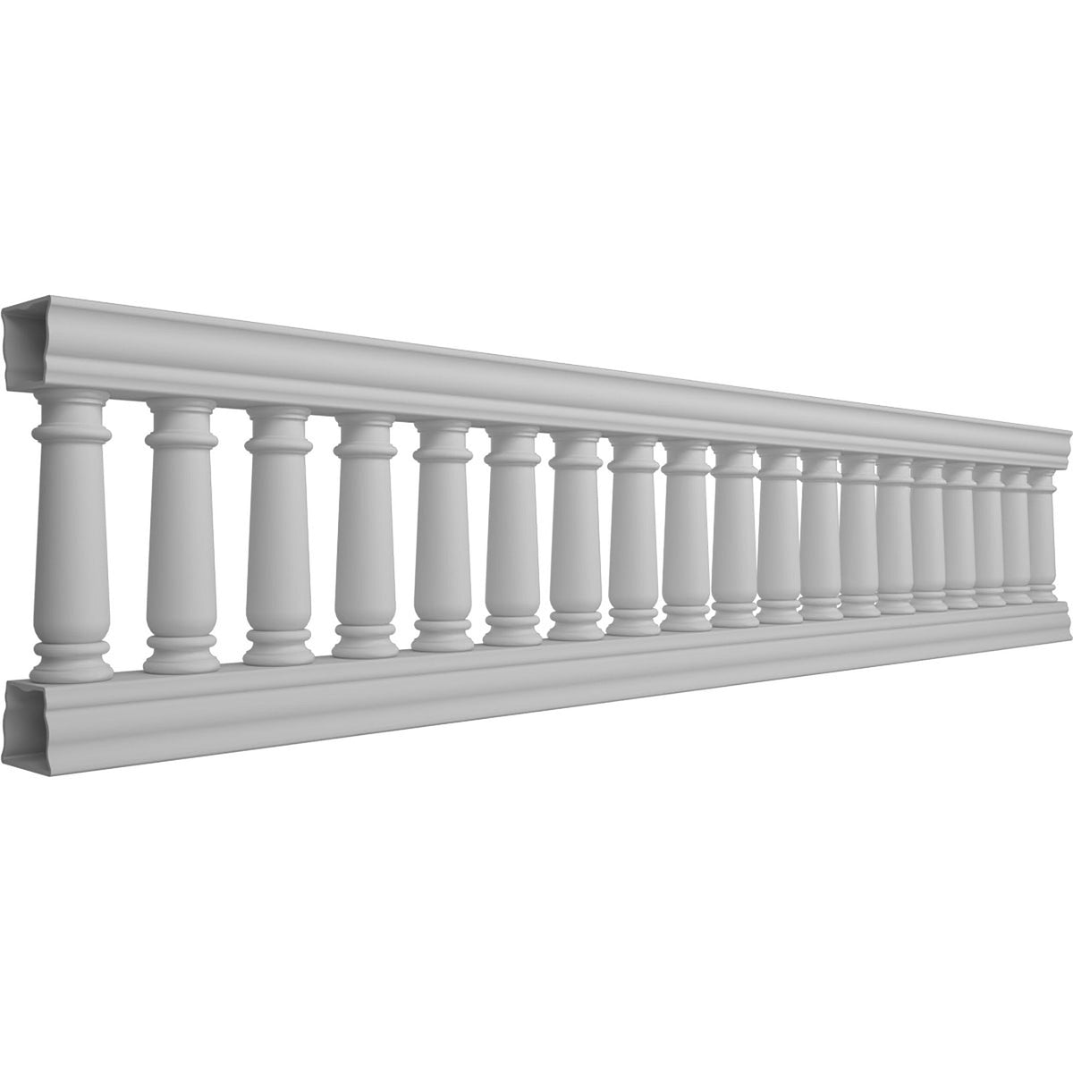 Ekena Millwork FiberThane Wellington Fiberglass Deck Rail Kit