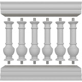Ekena Millwork FiberThane York Fiberglass Deck Rail Kit
