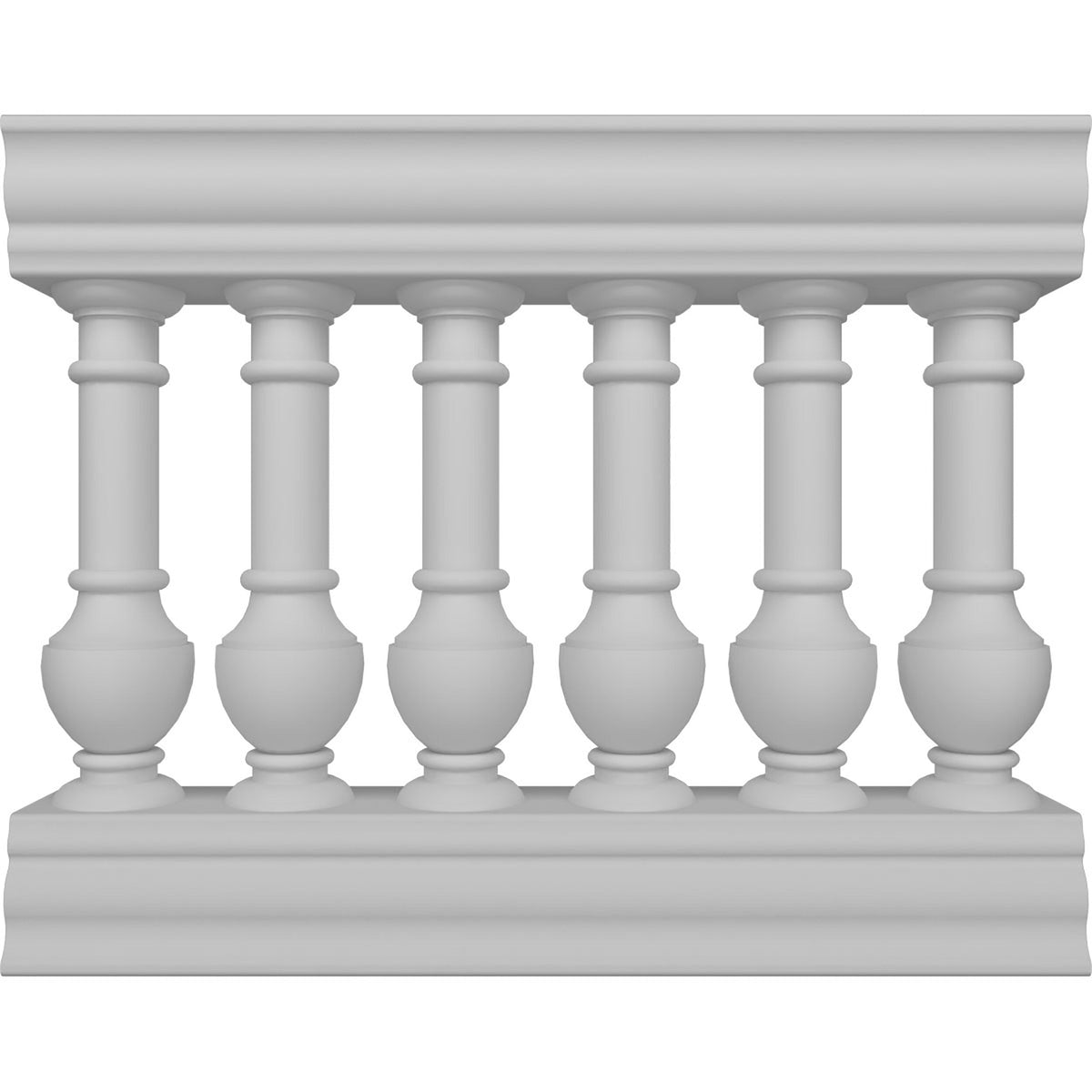 Ekena Millwork FiberThane York Fiberglass Deck Rail Kit