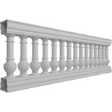 Ekena Millwork FiberThane York Fiberglass Deck Rail Kit