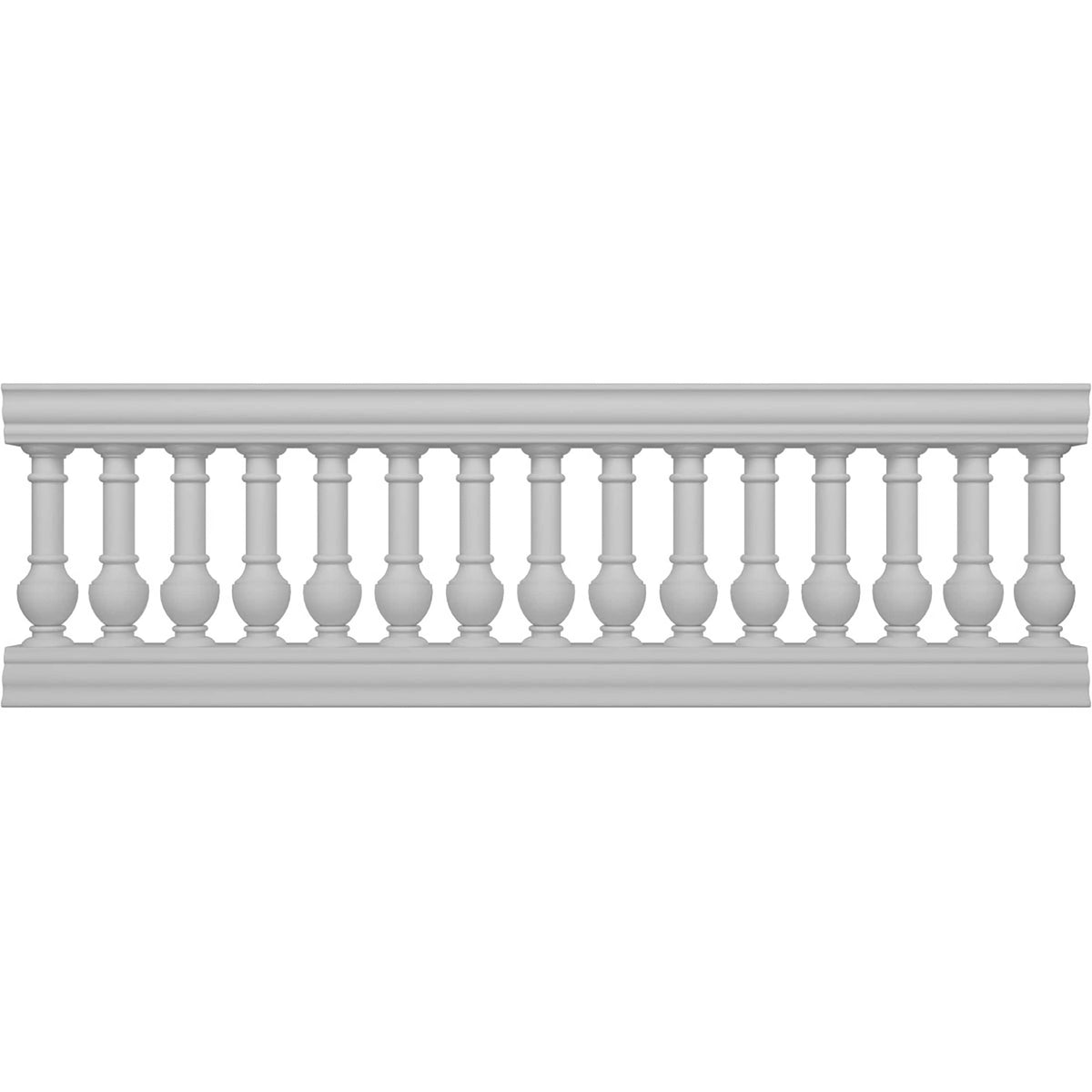 Ekena Millwork FiberThane York Fiberglass Deck Rail Kit