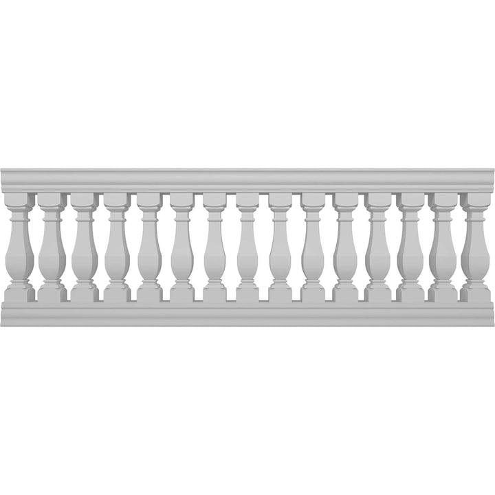Ekena Millwork FiberThane Arcadian Fiberglass Deck Rail Kit
