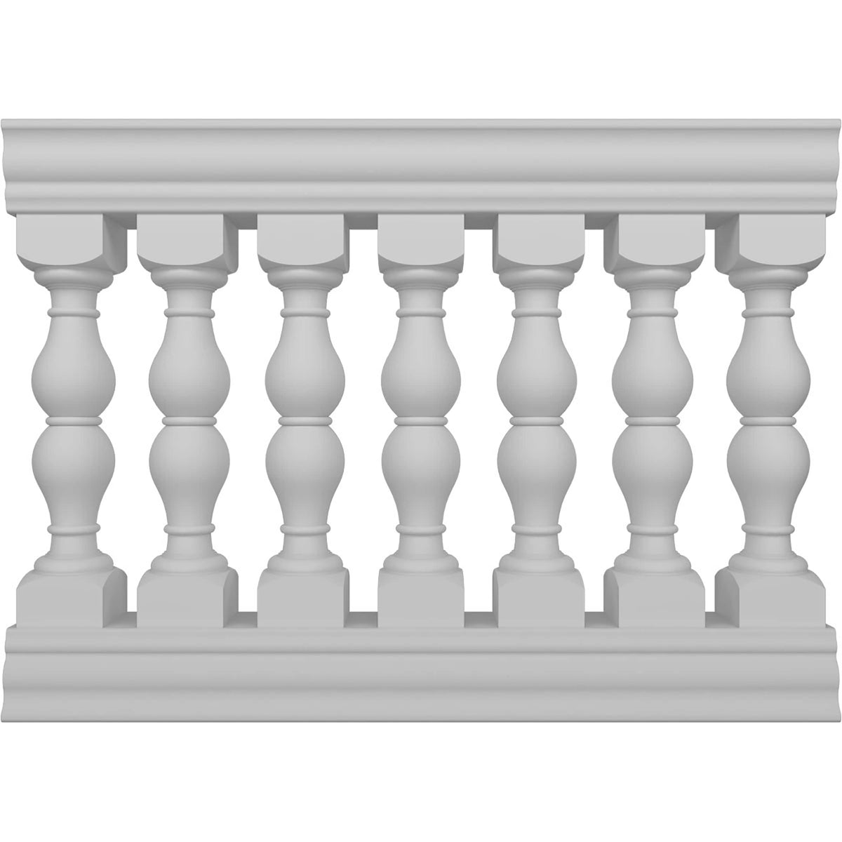 Ekena Millwork FiberThane Avalon Fiberglass Deck Rail Kit