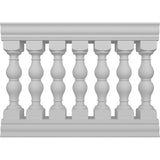 Ekena Millwork FiberThane Avalon Fiberglass Deck Rail Kit