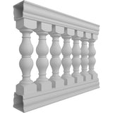 Ekena Millwork FiberThane Avalon Fiberglass Deck Rail Kit