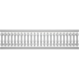 Ekena Millwork FiberThane Oxford Fiberglass Deck Rail Kit