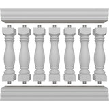 Ekena Millwork FiberThane Embassy Fiberglass Deck Rail Kit