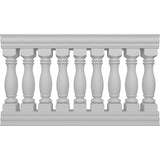 Ekena Millwork FiberThane Embassy Fiberglass Deck Rail Kit