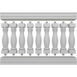 Ekena Millwork FiberThane Embassy Fiberglass Deck Rail Kit