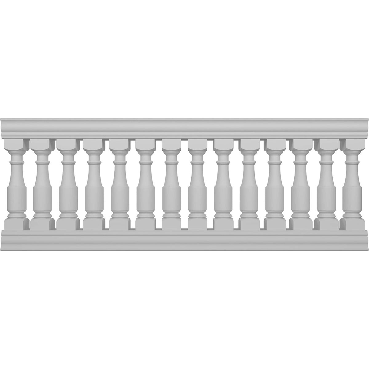 Ekena Millwork FiberThane Hamilton Fiberglass Deck Rail Kit
