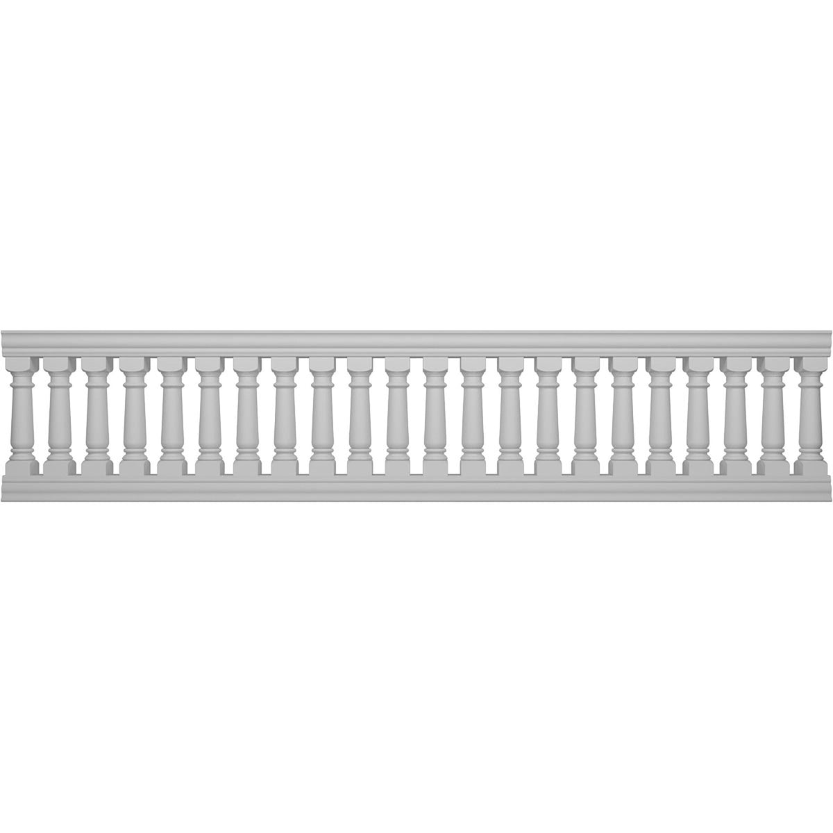 Ekena Millwork FiberThane Wellington Fiberglass Deck Rail Kit