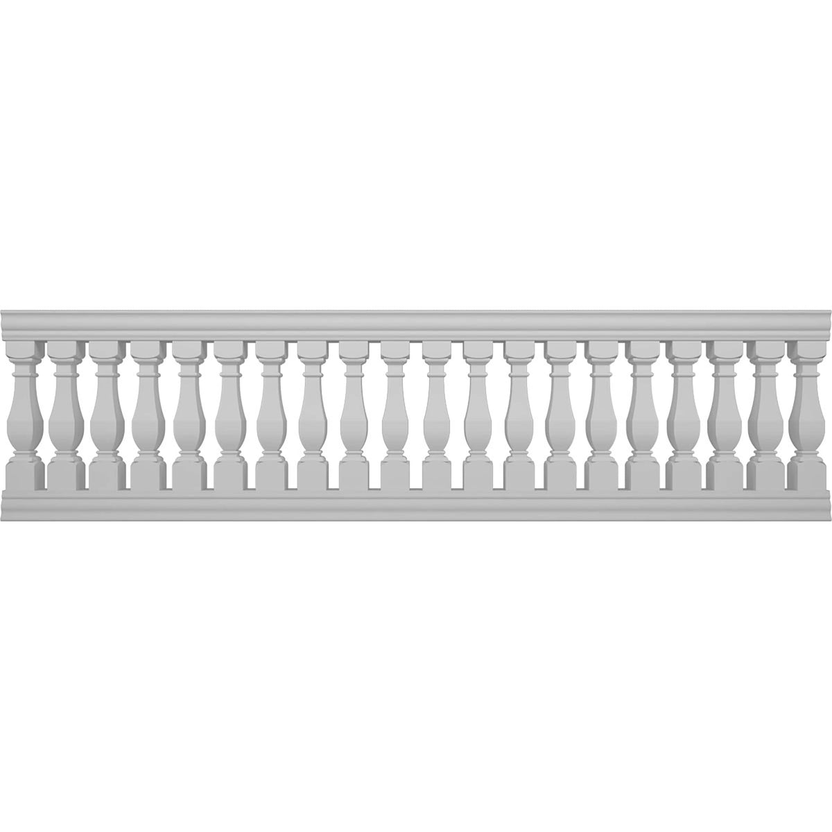 Ekena Millwork FiberThane Arcadian Fiberglass Deck Rail Kit