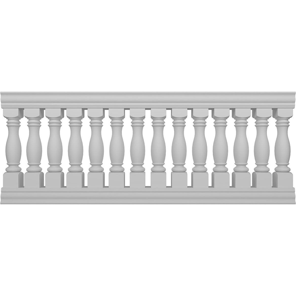 Ekena Millwork FiberThane Embassy Fiberglass Deck Rail Kit