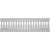 Ekena Millwork FiberThane Hamilton Fiberglass Deck Rail Kit